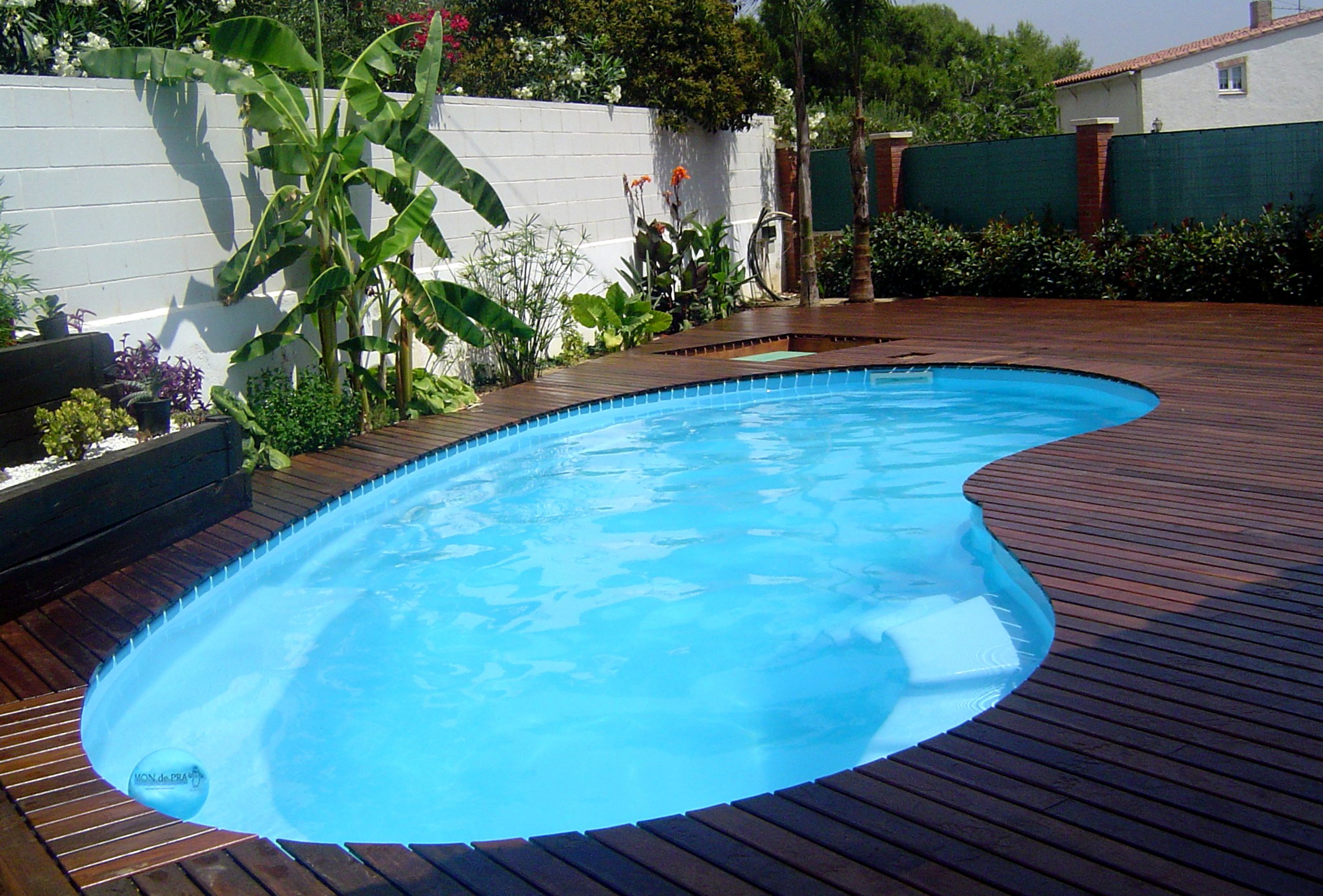 MonDePra Schwimmbad Deluxepool Fertigbecken