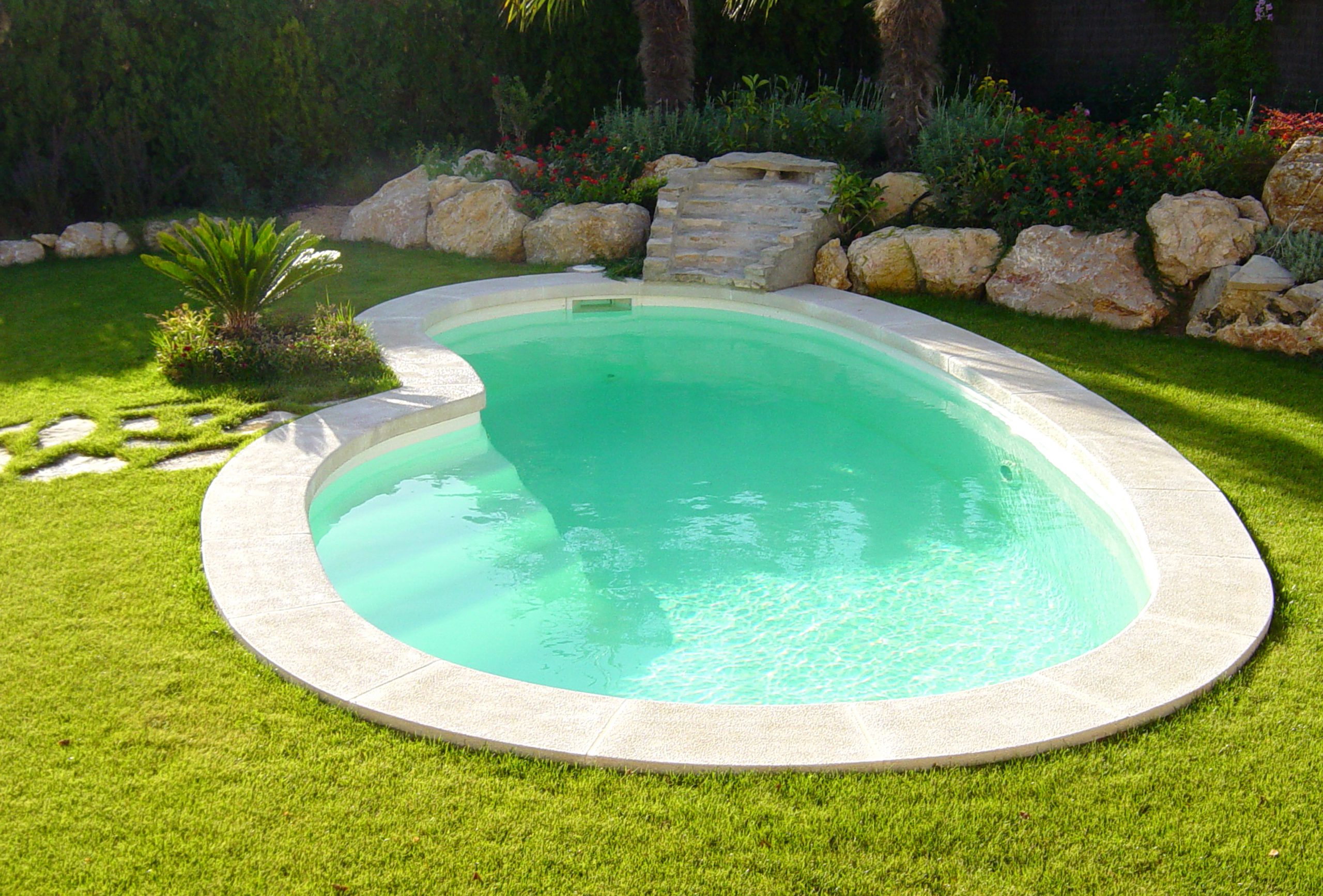 MonDePra Schwimmbad Deluxepool GFK Becken