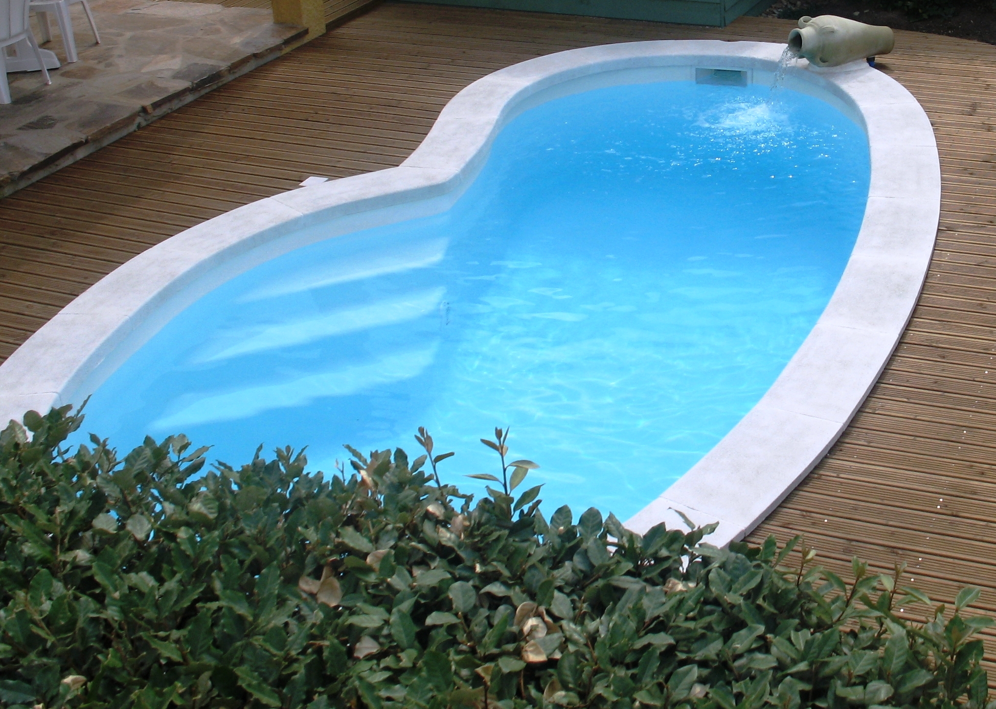 MonDePra Schwimmbad Deluxepool Polyesterbecken