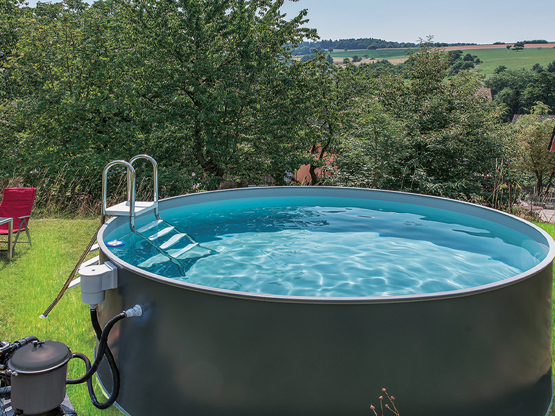 BWT Stahlwandpool Grigio – Bild 2
